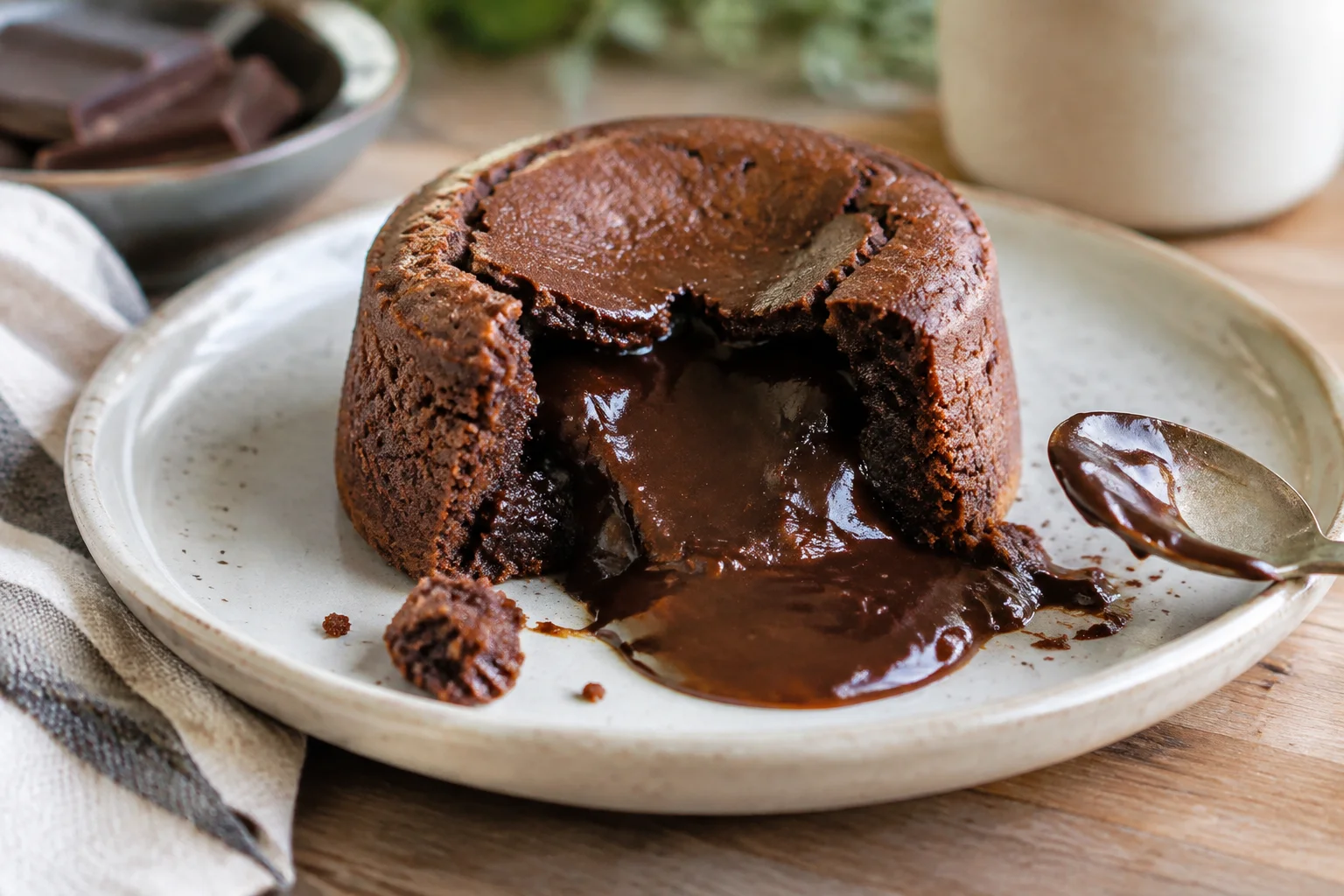 Fondant au chocolat au cœur coulant, la recette infaillible